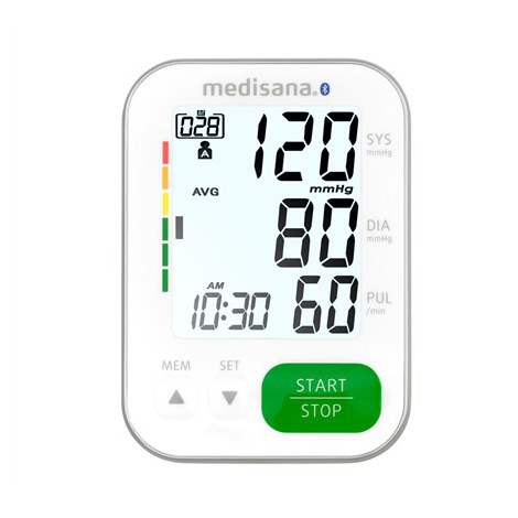Medisana | Connect Blood Pressure Monitor | BU 570 | Memory function | Number of users 2 user(s) | White - 2